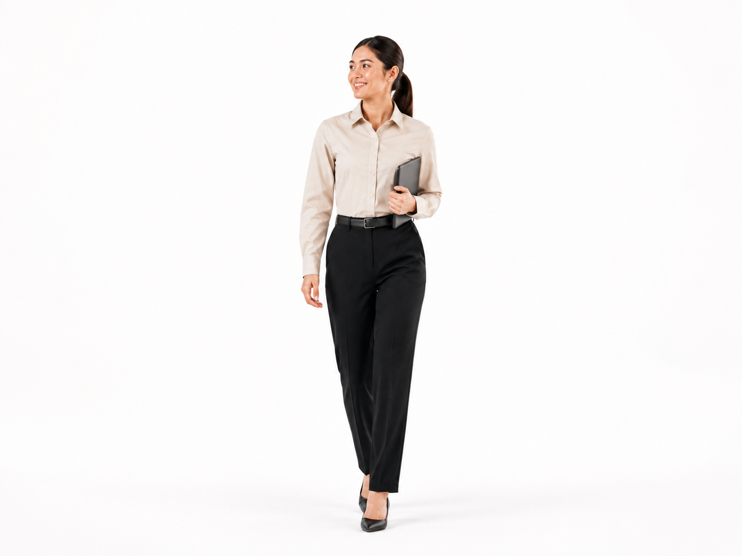 Corporate uniform scene