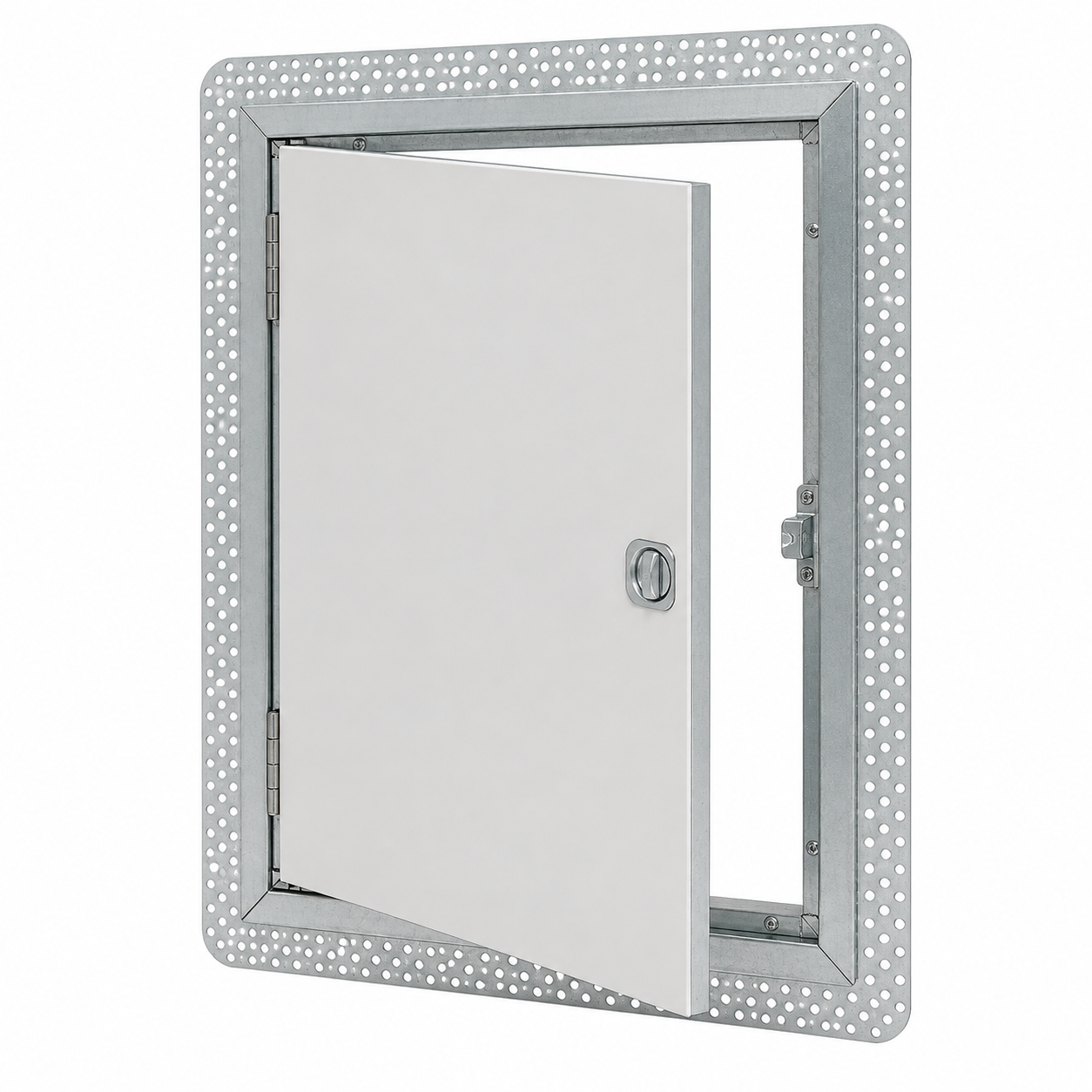 Aluminum drywall access panel