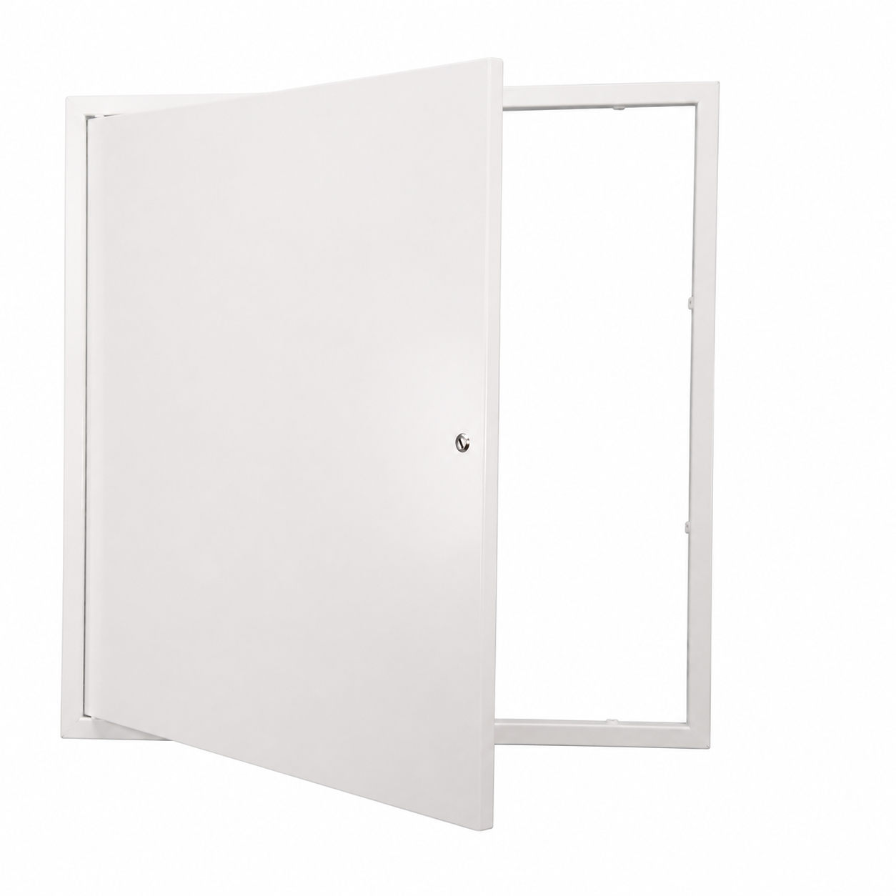 Galvanized Steel Drywall Access Panel Open View