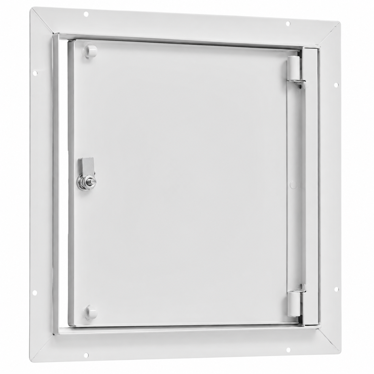 Powder-Coated Steel Flush Access Panel Back View
