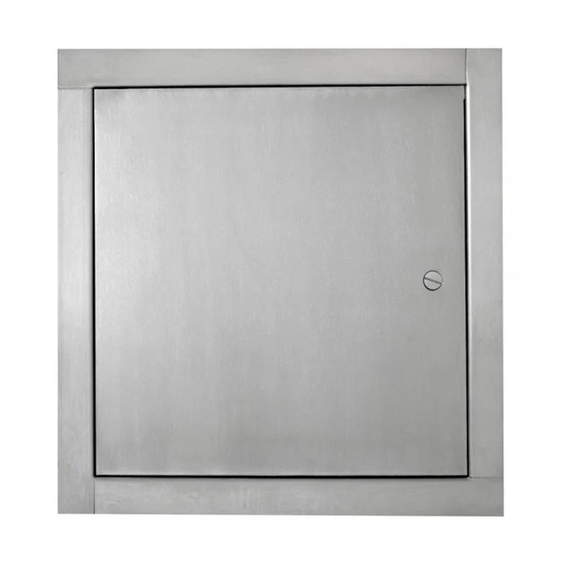 Stainless steel flush access panel