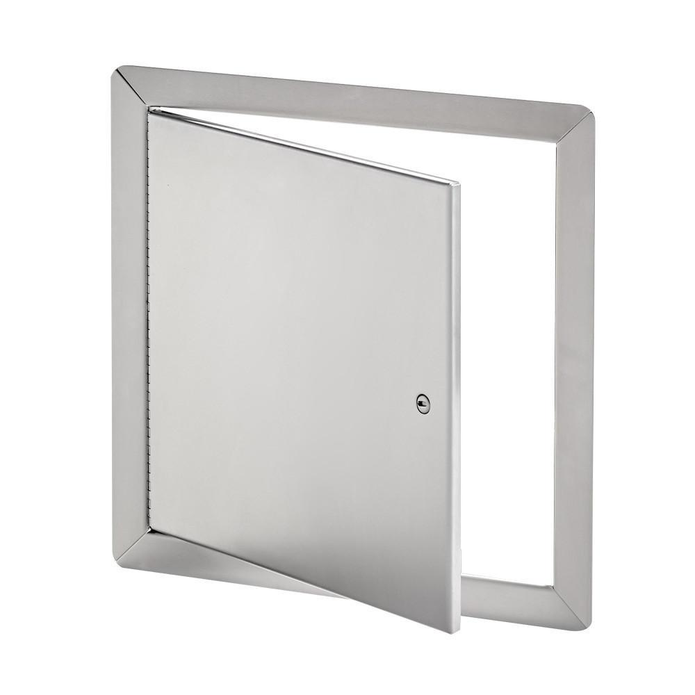 Stainless steel flush access panel